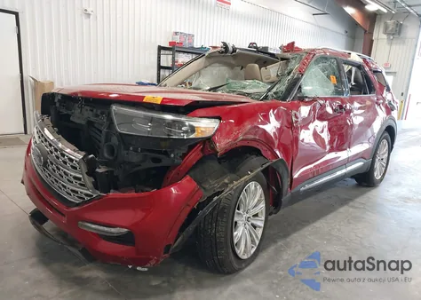 2020 Ford Explorer Limited из США, поврежденный, VIN 1FMSK7FH3LGA82127